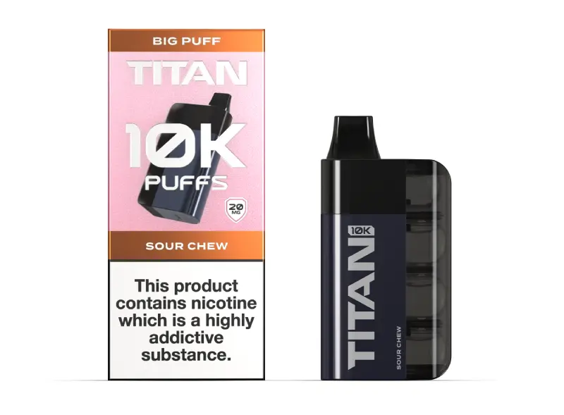  Sour Chew Titan 10K Disposable Vape 20mg 